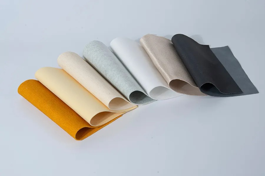 Needle felt media for dust collector filter bags