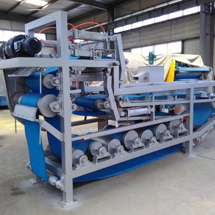 Belt filter press rollers and filter belt
